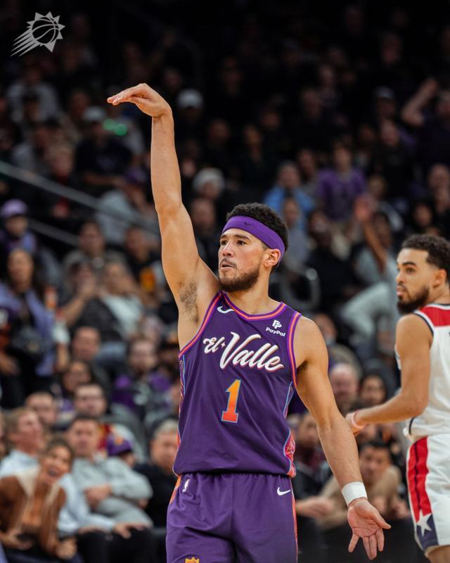 太阳逆转活塞，布克三分球稳中有进